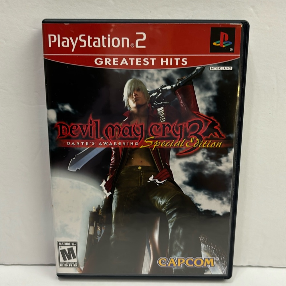 Devil May Cry 3 Dante's Awakening PS2 Game